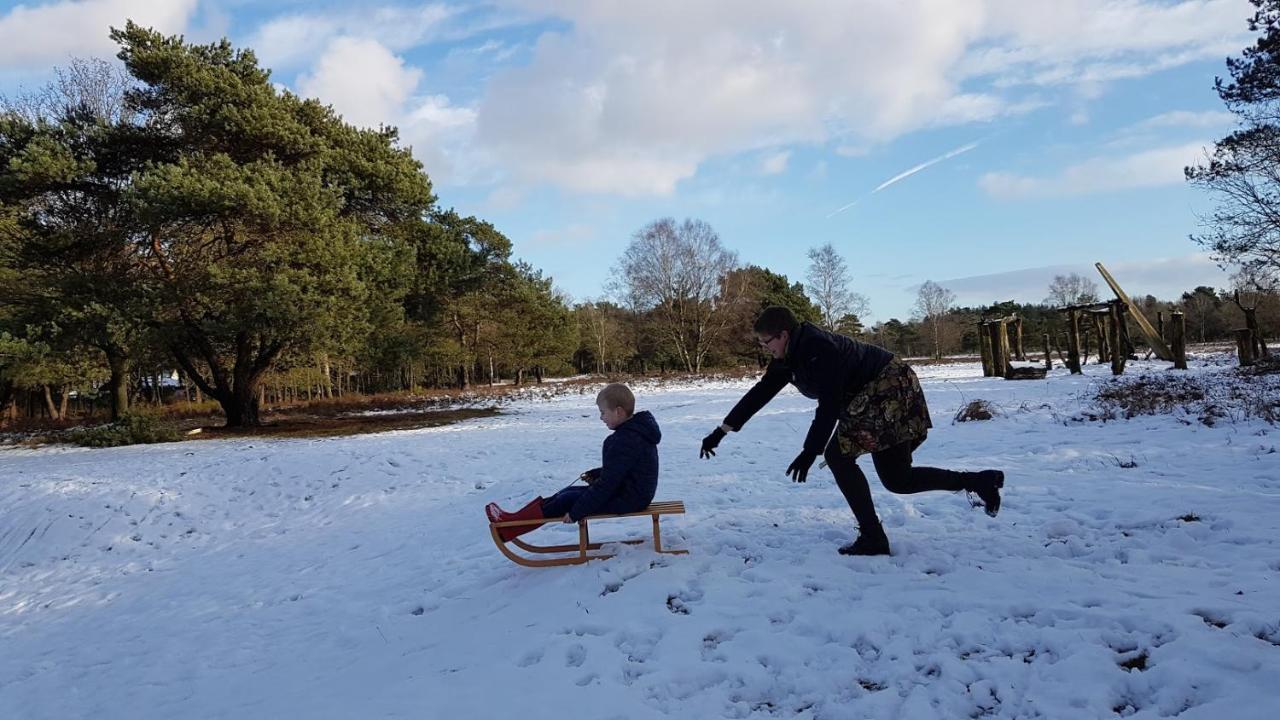 Chalet Op De Veluwe # Linde Putten Eksteriør bilde